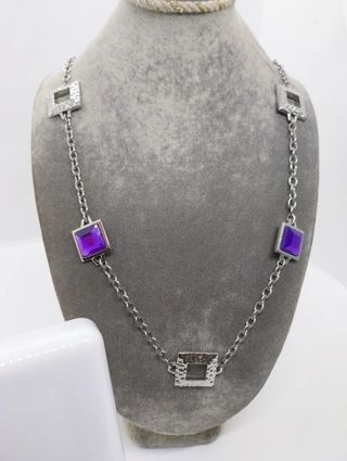 Collar Lotus plateado