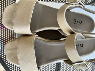 Sandali beige donna - zeppe