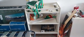 Mueble cambiador bebé blanco