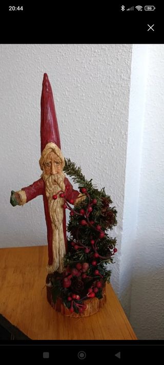 Figura Papa Noel Artesanal