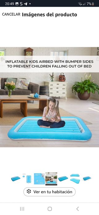 Colchón inflable infantil Avenli