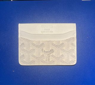Tarjetero Goyard blanco