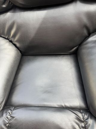 Sillón reclinable masaje - piel sintética