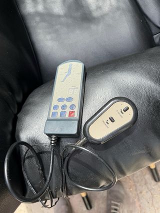 Sillón reclinable masaje - piel sintética