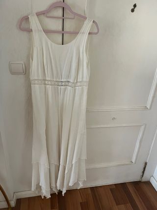 Vestido blanco ibicenco