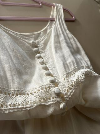 Vestido blanco ibicenco