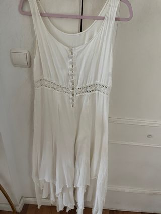 Vestido blanco ibicenco