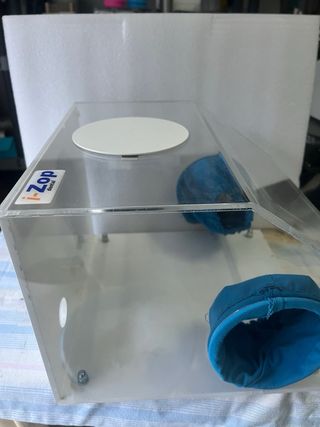 Caixa de gesso p/ prótese dentária