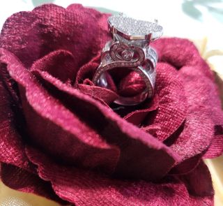 Anillo Plata corazón