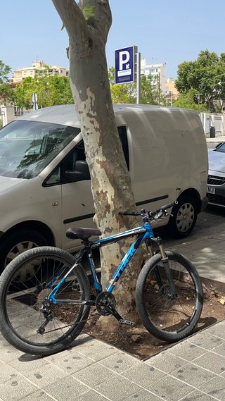 Bicicleta Trek 6000 azul