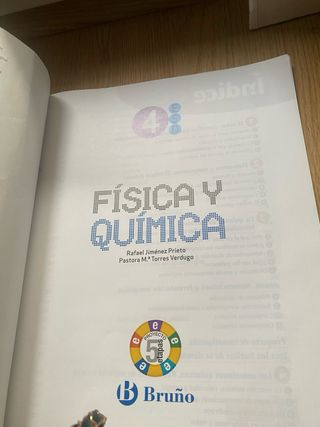 Fisica y Quimica 4 ESO BRUÑO.