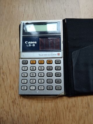 Calculadora solar Canon LS-6 