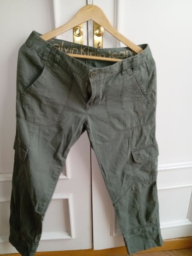 Pantalones  Calvin Klein - Talla S de bolsillos