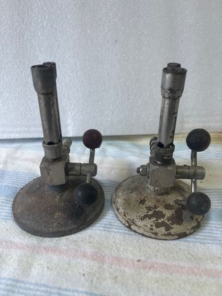 2 Bicos de Bunsen antigos
