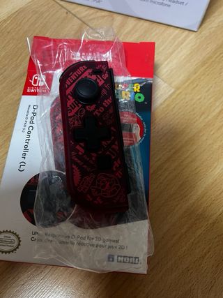 Mando Nintendo Switch - D-Pad Rojo