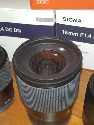 Lentes Sony y Sigma APS-C