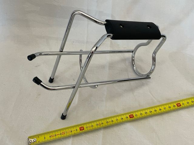 Soporte botella vino metalico