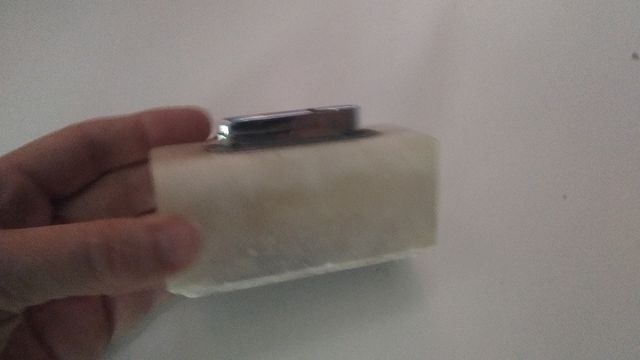 Mechero de mármol vintage