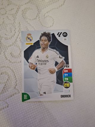 Cromo 215 Endrick Real Madrid Adrenalyn 2024-25