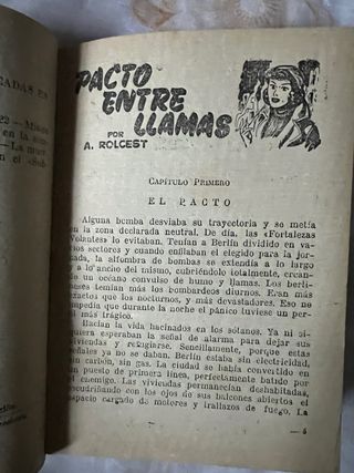 Novela Servicio Secreto Pacto entre llaman nº 103
