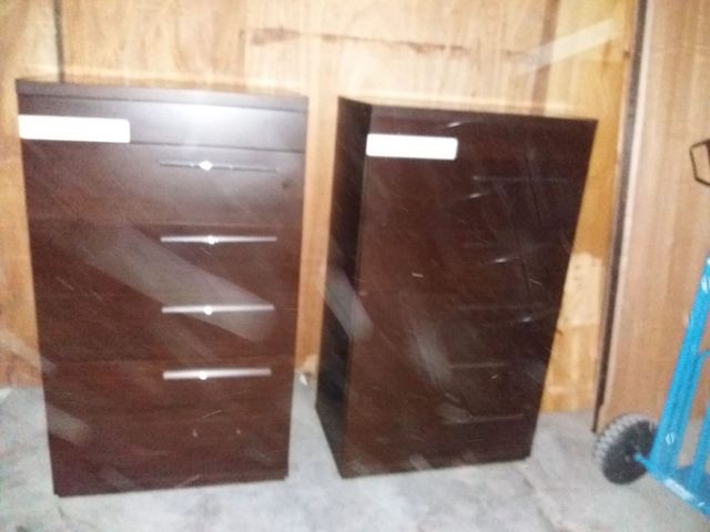 Cómoda con cajones madera marrón