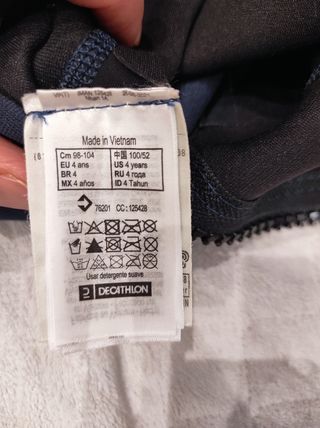 Traje neopreno niño Olaian 3-4 años
