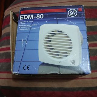 Ventilador baño EDM-80 S&P