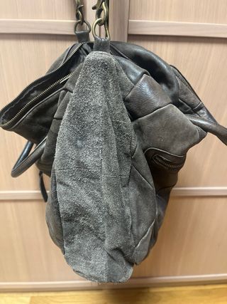 Bolso DMR piel marrón