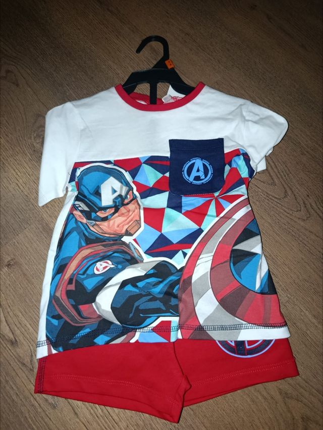 Conjunto Avengers niño
