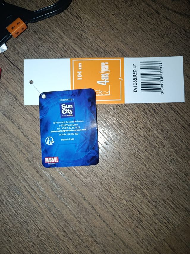 Conjunto Avengers niño