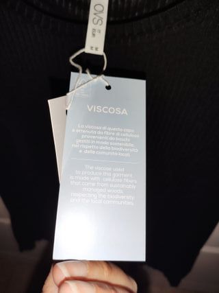 Canotta nera OVS tg M