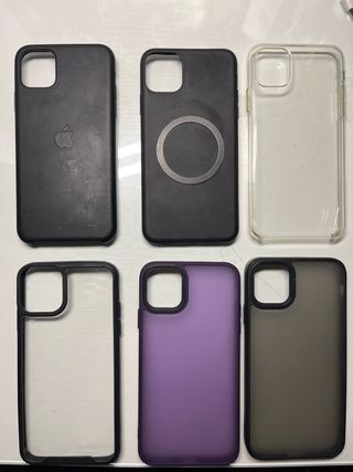 Fundas iPhone 11 Pro Max (6 unidades)