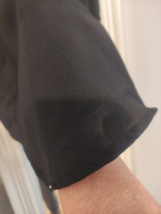 Top negro tirantes encaje