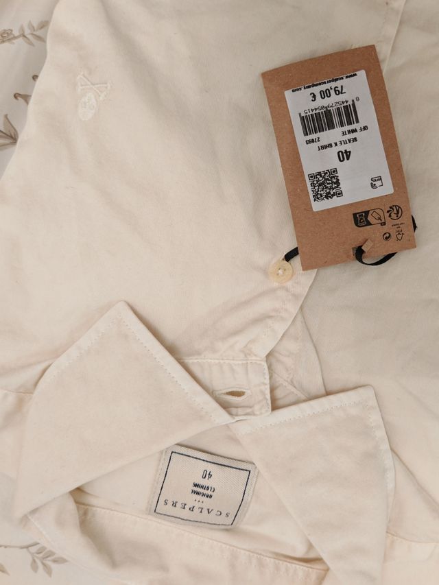 Camisa Scalpers talla 40