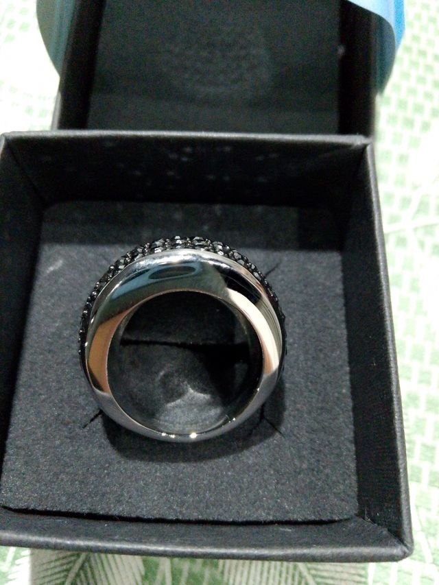 Anello Pippa&Jeans nero, nuovo