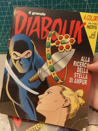 Due fumetti "Il Grande Diabolik"