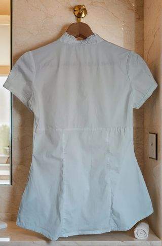 Camisa blanca Talla S P 36 blanco roto