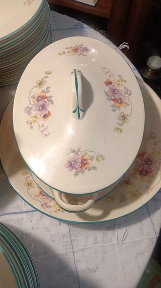 Vajilla Antigua 58 piezas