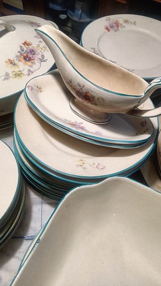Vajilla Antigua 58 piezas