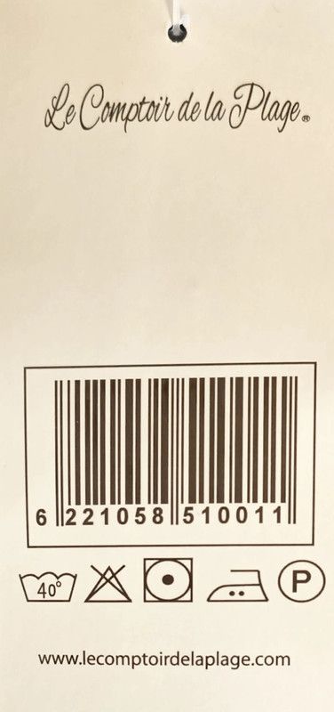 Toalla playa rayas azul turquesa