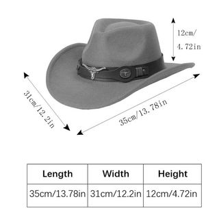 Sombrero Cowboy Marrón Gamuza