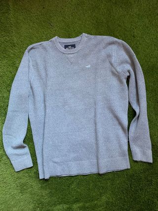 Suéter Hollister XL Gris