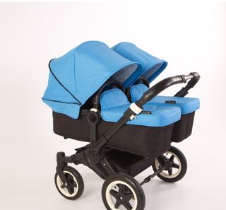 Bugaboo gemelar azul.
O solo una parte.