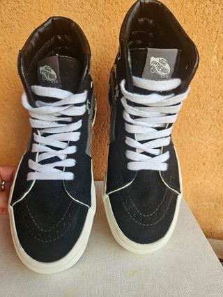 Vans Sk8-Hi Sand Dollar Black