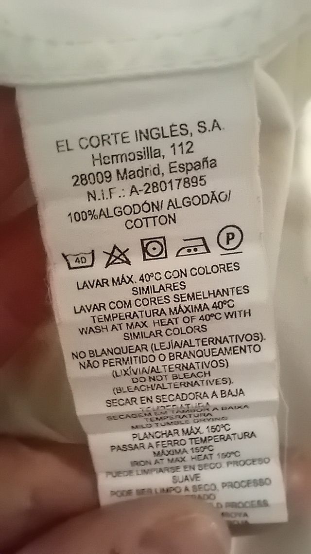 Camisa blanca de Estudio Classics-El Corte Inglés