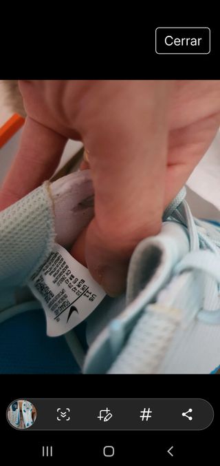 Botas Nike Vapor usadas una vez.