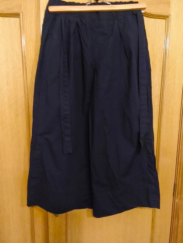 Pantalón Culotte Negro