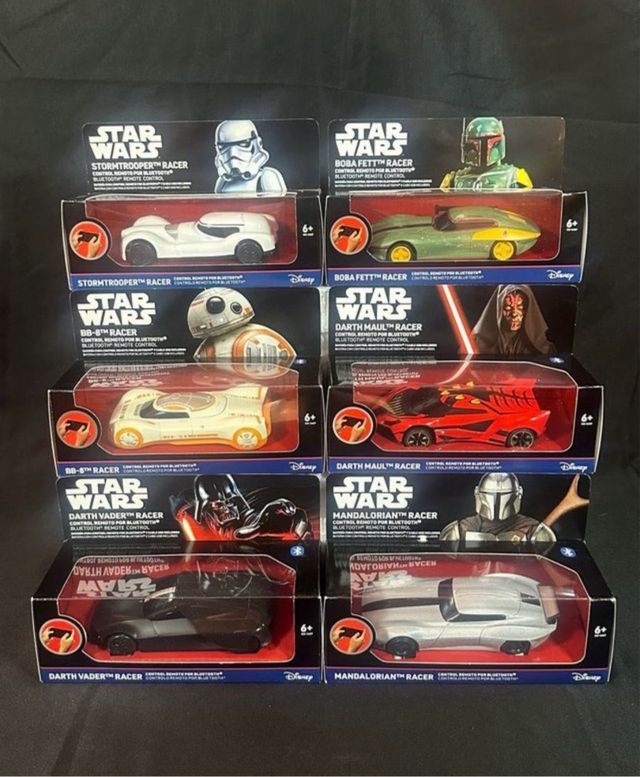 6 Coches Star Wars Teledirigidos