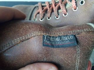 Botas SERVAL serraje montaña CUERO marrón 39 TOP!!