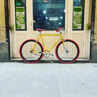 Bicicleta Gitane fixed Amarilla